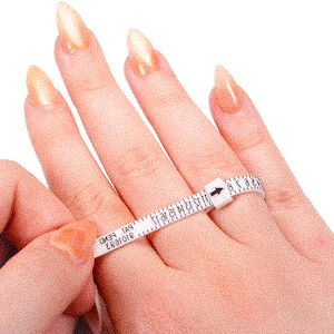 Ringmaßband Ring Sizer