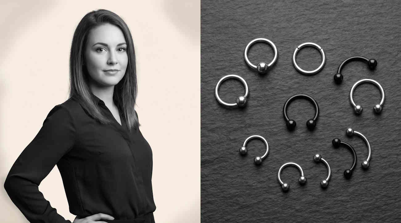 Intimpiercing Frau - hochwertiger Intimschmuck für Damen aus Chirurgenstahl und Titan