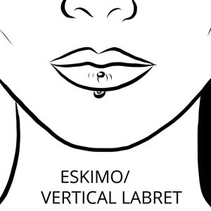 Eskimo Lippenpiercing