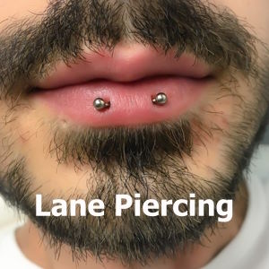 Lane Lippenpiercing