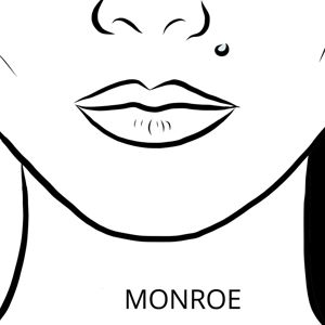 Madonna / Monroe Lippenpiercing