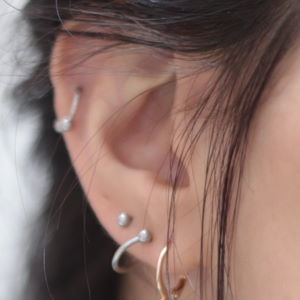 Entscheidung für ein Helix Ohrpiercing