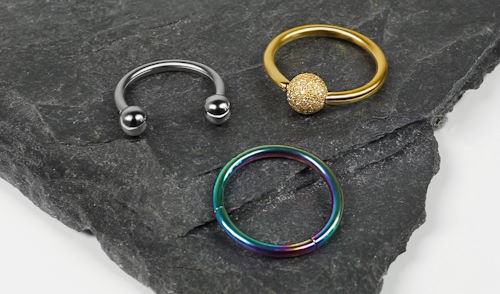 Piercing Ringe online bestellen