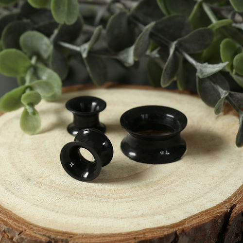 Silikon Flesh Tunnel und Ohr Plugs