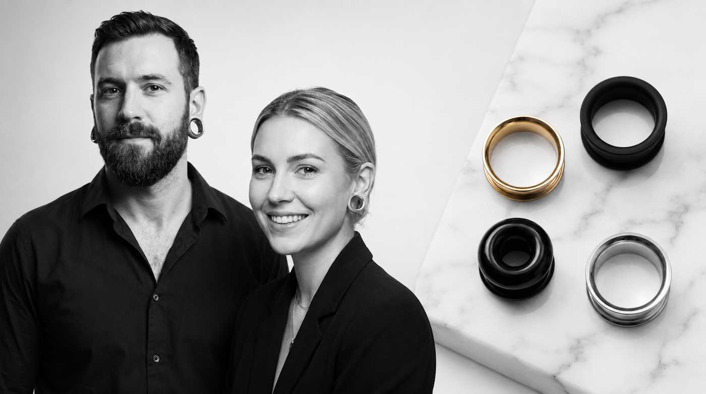 Große Flesh Tunnel und Ohr Plugs in 22mm bis 28mm