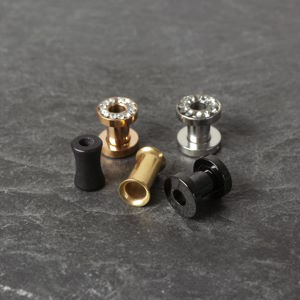 5 mm Flesh Tunnel und Ohr Plugs