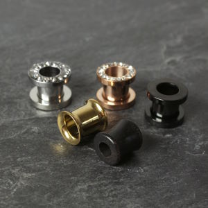 7 mm Flesh Tunnel und Ohr Plugs