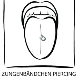 Zungenbaendchen Piercing - Piercing unter der Zunge