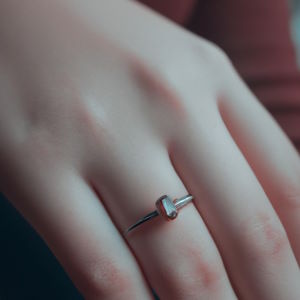 Schmale Damen Ringe