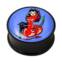 FTS - Picture Ear Plug - Cherry Girl