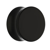 Ohr Plug Schwarz | Acryl | Double Flared