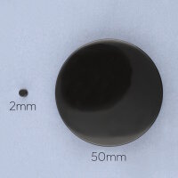 Ohr Plug Schwarz | Acryl | Double Flared