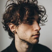 Stahl Ohr Flesh Tunnel | Gold | Dünn | 30 mm