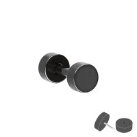 Piercing Fake Plug - Titan - Schwarz - [1.] - 1,2 x 4 mm