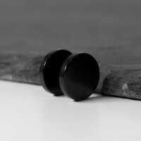 Piercing Fake Plug - Titan - Schwarz - [1.] - 1,2 x 4 mm