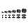 Piercing Fake Plug - Titan - Schwarz - [1.] - 1,2 x 4 mm