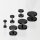 Piercing Fake Plug - Titan - Schwarz - [1.] - 1,2 x 4 mm