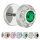 Piercing Fake Plug - Silber - Kristall