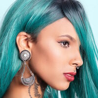 Klemmkugelring Piercing BCR | Silber | [12.] - 2.5 x 8 mm (Kugel: 5mm)