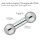 Barbell Piercing Stab Hantel | Silber | [17.] - 3.0 x 8 mm (Kugeln: 6mm)
