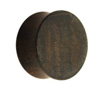 Holz Ohr Plug - Dunkelbraun - Ziricote