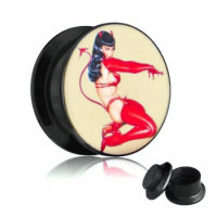 Picture Ear Plug - Screw - Pin Up #5