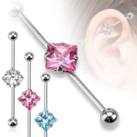 Piercing Stab - Industrial - Kristall - Eckig