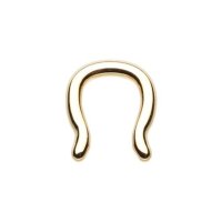 Septum Retainer - Stahl - Gold