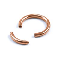 Piercing Segmentring - Stahl - Rosegold