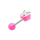 Piercing Stab - Silber - Cupcake - Pink