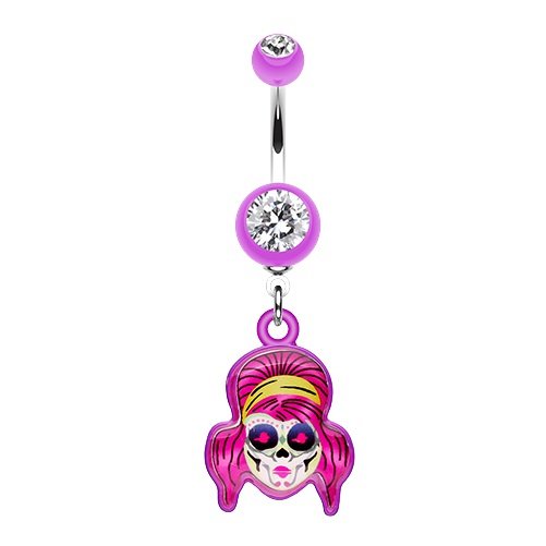 Piercing Banane - La Catrina - Lila