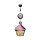 Piercing Banane - Cupcake - Schwarz