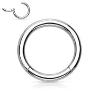 Segment Clicker Piercing Ring | Chirurgenstahl