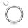 Segment Clicker Piercing Ring | Chirurgenstahl