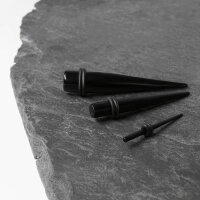 Dehnstab - Kunststoff - schwarz