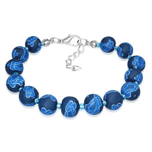 Armband - Perlen - Blau