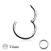 Segmentring Piercing - Klicker - Segmentklicker - Titan