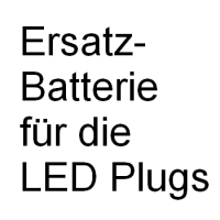 Ersatz-Batterie f&uuml;r LED Plug