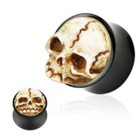 Horn Plug - Totenkopf