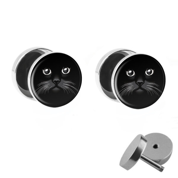 Motiv Fake Plug Set - Katzengesicht, 11,95 €