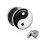 Motiv Fake Plug - Yin Yang - Ornamente