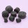 Lava Stein Ohr Plug | Flesh Tunnel Plug | Schwarz 10mm