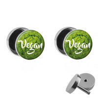Motiv Fake Plug Set - Vegan - Salat