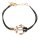 Armband - Leder - Anker