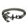 Anker Armband mit Lederarmband oder Nylonarmband