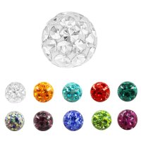 Multi-Kristall-Kugel - verschiedene Größen & Farben