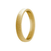 Ring - Edelstahl - 4 Breiten - Diamant - Gold