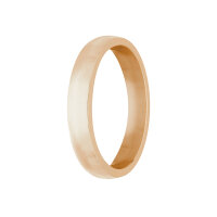 Ring - Edelstahl - 4 Breiten - Matt - Rosegold