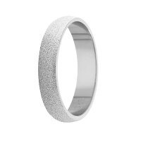 Ring - 925 Silber - 4 Breiten - Diamant - Silber