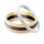 Ring - 925 Silber - 4 Breiten - Diamant - Gold